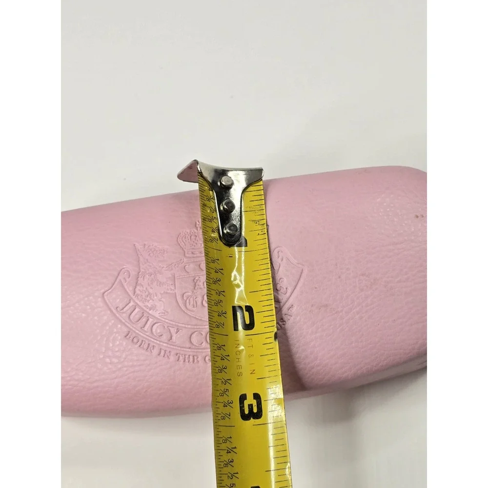 Juicy Couture Authentic Pink Sunglass Empty Eyeglasses Hard‎ Case